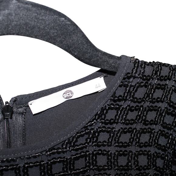 SCL Sequin Detail Tunic Top Black Size Large (TR 44) - Picture 4 of 4